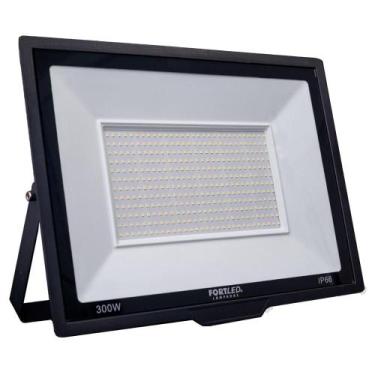 Imagem de Refletor Slim 300W Luz Branca 6500K Fortled