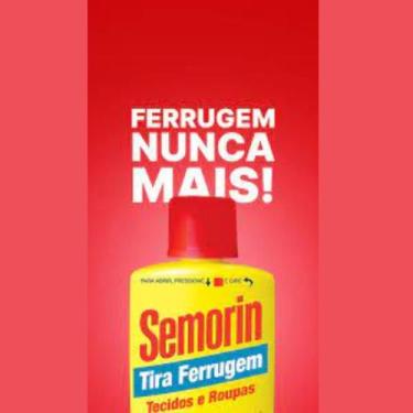Imagem de Semorin Tira Ferrugem de Tecidos e Roupas 50ml