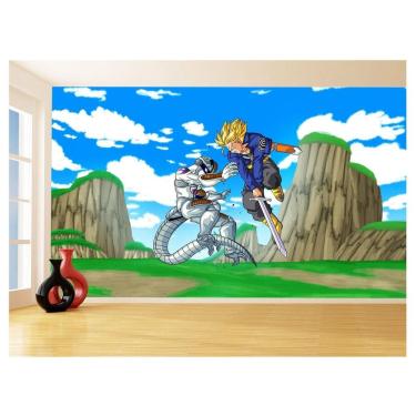 Imagem de Papel De Parede Dragon Ball Goku Vegeta Anime 3,5M Dbz510