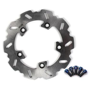 Imagem de Arashi Rotor de disco de freio traseiro com parafusos de montagem para Suzuki GSXR 1000 GSX-R1000R 2016-2023 ABS inclui, GSXR1000A GSXR1000Z 2018-2023, acessórios de substituição de motocicleta