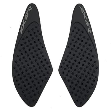 Imagem de Arashi Black Gas Fuel Tank Side Pads Protector Knee Grip Traction para Kawasaki Ninja ZX6R 2007-2008