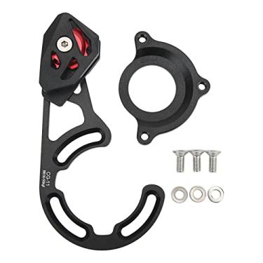 Imagem de CG11 Guia de corrente de bicicleta em liga de alumínio protetor de corrente de bicicleta de montanha estabilizador de correntes de polia para entusiastas de mountain bike e