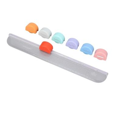 Imagem de YOUTHINK Cortador de Papel Guilhotina Aparador de Papel Portátil, Material Plástico, 7 Cabeças de Corte para Vários Artesanatos de, Perfeito para Scrapbooking, Projetos Escolares e Artesanato
