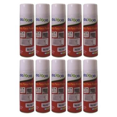 Imagem de 10 Unidades Spray Tinta Branca Forno Microondas Daxxia 300ml