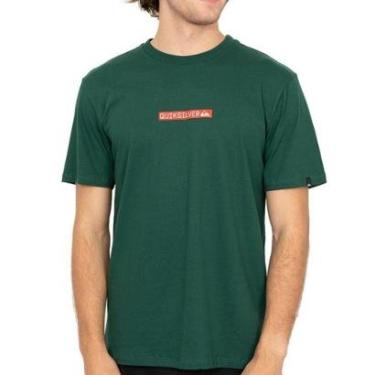 Imagem de Camiseta Quiksilver Clicker Logo DNA SM26-Masculino