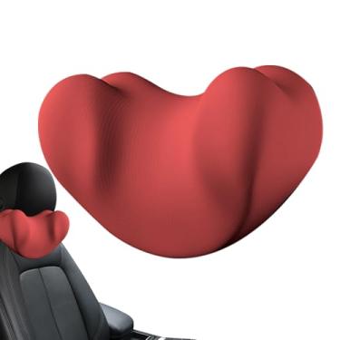 Imagem de Travesseiro de encosto de cabeça para carro - Suporte universal ergonômico respirável e confortável | Almofada de encosto de cabeça para viagem de carro | para veículo, SUV, caminhão, van, escritório