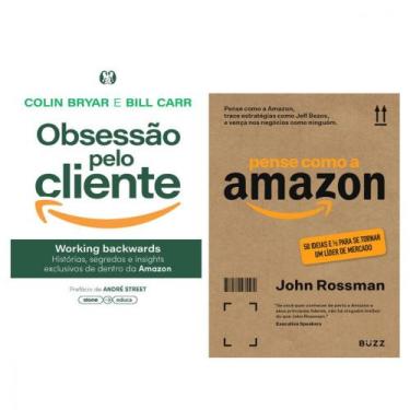 Imagem de Kit de liivros - obsessão pelo cliente + pense como a amazon - Kit de 