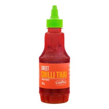 Imagem de Molho Pimenta Sweet Chilli Thai Agridoce Sabores Cepêra 310g