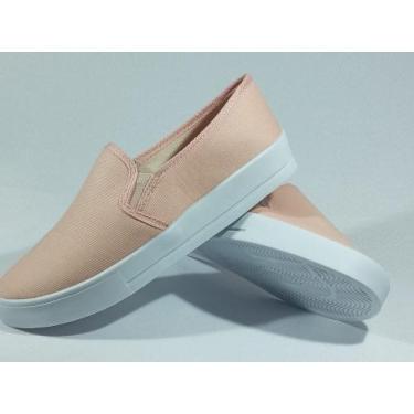 Imagem de Tênis Feminino Manu Super Confortável Lançamento 05 (64437), Rose, 37