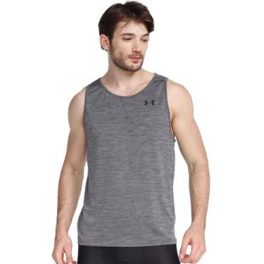 Imagem de Regata Under Armour Tech 2.0 Tank Cinza Metálico, P