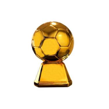 Imagem de Troféu Decorativo de Plástico - Bola - 1 unidade - Rizzo - Mirandinha
