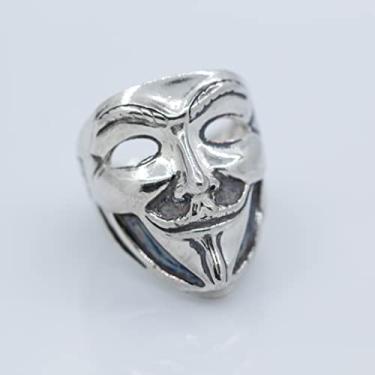 Imagem de Anel "Máscara V de Vingança" em Prata 925 - ANM0027 (17)