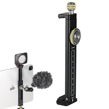 Imagem de Suporte de alumínio para suporte de tripé, braçadeira universal para tablet com suporte de tripé com parafuso frio de 0,6 cm e trilho suíço Acra para iPad 4/Mini/Air/Pro/Surface Pro