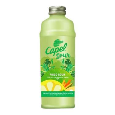 Imagem de Coquetel Pisco Capel Sour Premium Limão 700Ml