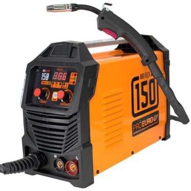 Imagem de Máquina Solda Mig 150a Sem Gás 3 Em 1 Tig Lift Eletrodo Bivolt - Pró E