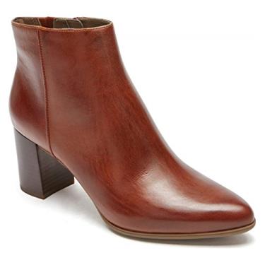 Imagem de Rockport Women's Tm Lynix Luxe Bootie Shoes, Size: 9.5 B(M) US, Color: Saddle