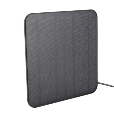 Imagem de Câmera de Vigilância Porteira da Câmera, Painel de Carregamento Solar Câmera de Campainha Inteligente de Alta Resolução para a Segurança do Escritório Em Casa (5W)