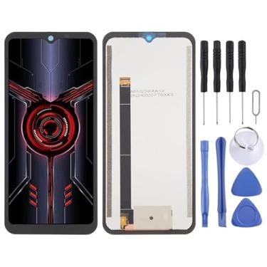 Imagem de Peças de reparo para substituição de telefones celulares Para Hotwav W10 Pro LCD Screen para With Digitizer Full Assembly