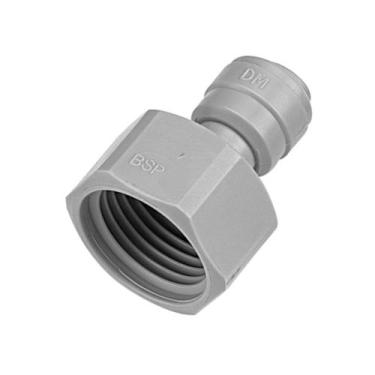 Imagem de Engate Rapido Rosca Femea 1/2 tubo 3/8 BSP - DMFIT, Rosca Femea 1/2