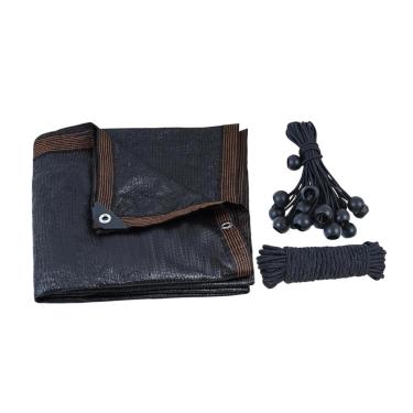 Imagem de Generic Cobertura de galinheiro com lona e ilhós, toldo de sombreamento, tela de sombra para galinheiro externo, cercado, deck, plantas de pátio