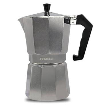 Imagem de Cafeteira Italiana Fratelli de Alumínio, Expresso, até 9 Xícaras, Prata
