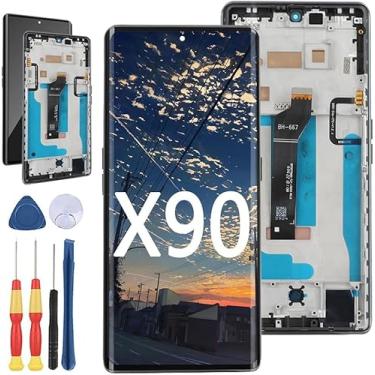 Imagem de Yuxyiony Nova tela de substituição para tela LCD CUBOT X90 e acessórios de ferramentas de substituição