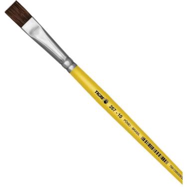 Imagem de Pincel Escolar Chato 267 N.10 Amarelo