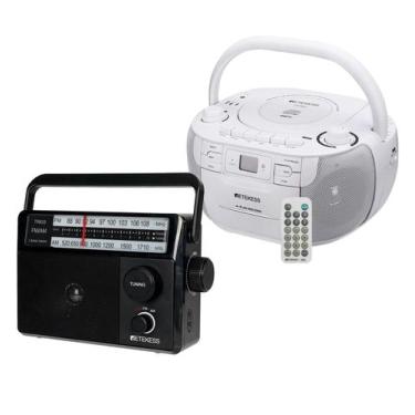 Imagem de Leitor de CD e K7 Retekess TR621 com Rádio AM/FM
