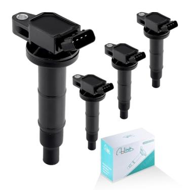 Imagem de AULINK 4Pcs Uf333 Pacote De Bobina De Ignição 2.4L L4 Para Toyota Camry Corolla Highlander Matrix Rav4 Solara Lexus Hs250H Scion Tc Xb Pontiac Vibe Uf-333 Ic463 Ic465 Ic574