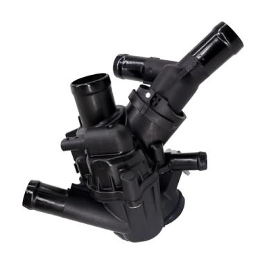 Imagem de HiSport 2702000415 Conjunto de carcaça do termostato de refrigeração do motor compatível com Mercedes-Benz CLA250, CLA45 AMG 2014-2019, GLA250 2015-2020, GLA45 AMG 2015-2019, 2702000615 2702000615