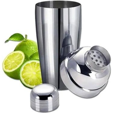 Imagem de 3X Coqueteleira Inox 750Ml Drinks Caipirinha Bar Coquetel