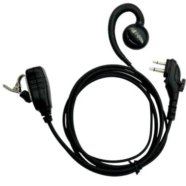 Imagem de JUYODE C-Swivel BD502 BD502i Fone de ouvido com microfone para Hytera HYT BD552i BD612i PD502 PD502i PD402 PD402i PD482 PD482i PD562 PD562i TC-508 TC-580 TC-610 RCA RDRR 2500 Walkie Talkie 2550 2600