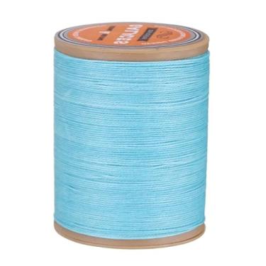 Imagem de Cordão de cera premium para fazer pulseiras, fio encerado, cordão de poliéster encerado, corda para costurar colar e macramê DIY artesanato