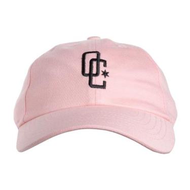 Imagem de Boné Dad Hat Overcome "Logo" Rosa/Preto