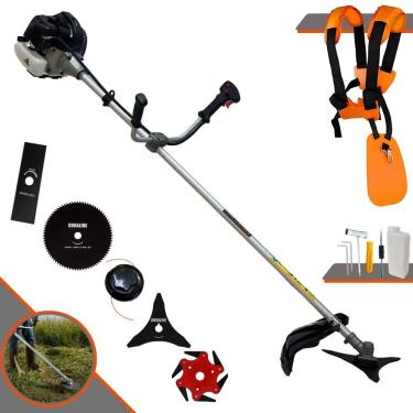 Imagem de Roçadeira à Gasolina Cg430b Anmax 43cc C/ 5 Opções De Cortes