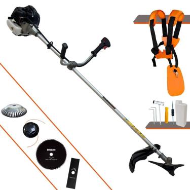 Imagem de Roçadeira à Gasolina Cg430b Anmax 43cc C/ 4 Opções De Cortes