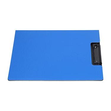 Imagem de Cryfokt Pasta de Transferência A4 Suporte de Papel Durável para Exame de Resistência à Flexão para Material de Escritório (Azul)
