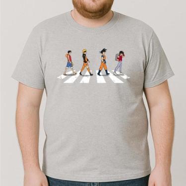 Imagem de Camiseta ABBEY ANIME Tradicional, EG, Branco