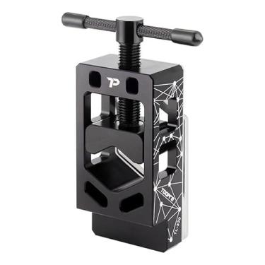 Imagem de IASINN Suporte de tubo de corte de tubo de garfo de bicicleta, guia de serra de bicicleta, ferramenta de corte de poste de assento para direção de garfo de bicicleta de montanha