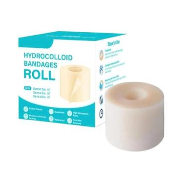 Imagem de Curativo Hidrocolóide Invisível E Impermeável Para Cuidados Com Ferida