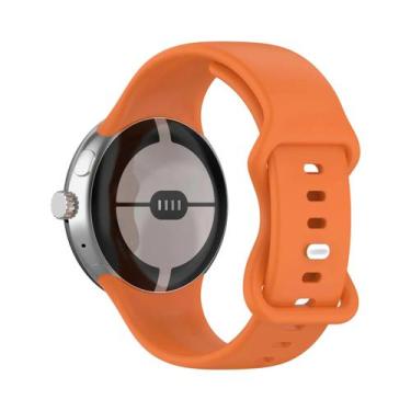 Imagem de Pulseira De Silicone Respirável Para Google Pixel Watch 4/3 45mm 41mm 