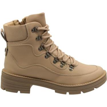 Imagem de Bota Coturno Tratorada Dakota Alemeria Feminina, Bege, 37
