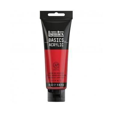 Imagem de Tinta Acrílica Liquitex Basics 118ml 151 Cadmium Red Medium Hue