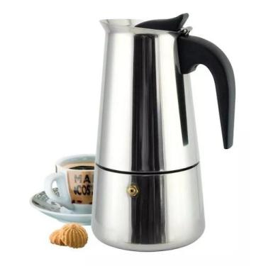 Imagem de Cafeteira Italiana 6 Xicaras Expresso Moka Aço Inoxidavel - Albema