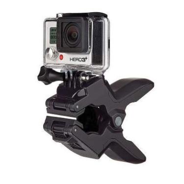 Imagem de Câmera de Ação Suporte Garra Hero 2/3/4/5/6 Jaws Flex Clamp Mount Fixo