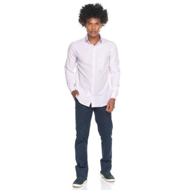 Imagem de Camisa Social Teodoro Masculina Manga Longa Slim Fit Casual