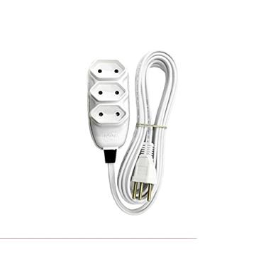 Imagem de EXTENSAO COMPACTA CORDÃO PARALELO BRANCO 10A 250V - 1,5 MT