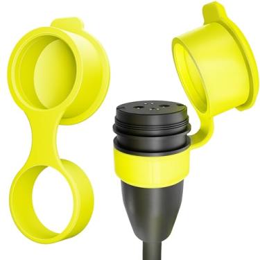 Imagem de [1 unidade] Tampa antipoeira de silicone para carregador de bicicleta elétrica - Conectores especializados Turbo Levo, Kenevo, Como e Rosenberger - Proteção durável e impermeável para cabos de