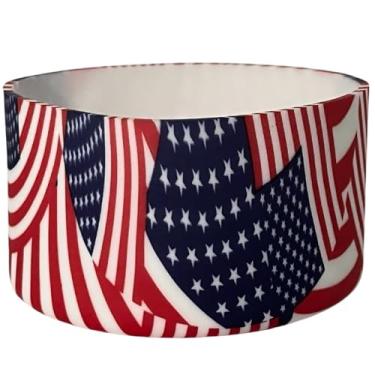 Imagem de Acessórios para copo, botas de silicone compatíveis com Stanley Quencher Adventure 567 g 850 g 1,134 g e IceFlow Flip Straw Bottle 597 g 850 g, acessórios para copo, design da bandeira dos EUA. Manga