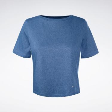 Imagem de Camiseta Reebok Active Cropped Manga Curta Feminina-Feminino